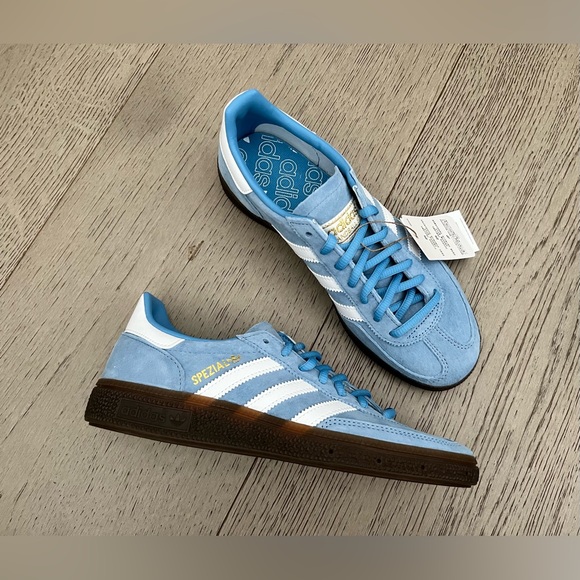 Adidas Spezial Shoes Light Blue Suede - Picture 7 of 16